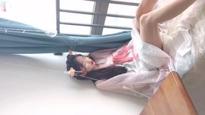 [MP4/384MB]不见星空-汉服小姐姐气质胜似仙女下凡，沉沦在世间肉欲中